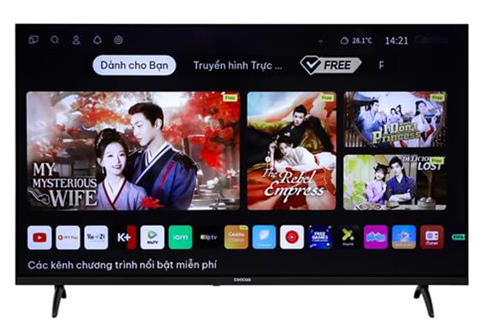Smart Tivi Coocaa FHD 43 inch 43S3U+